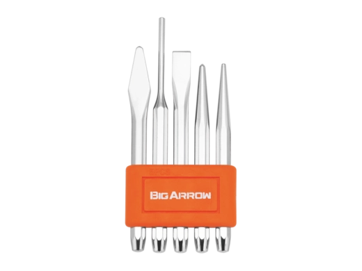 Набор зубил и пробоев 5ед. (Big Arrow)