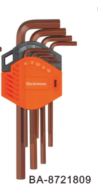 Набор шестиграников 9ед. (1,5-10 мм) (Big Arrow)