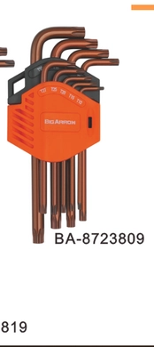 Набор ключей TORX 9ед. (Т10-Т50) (Big Arrow)