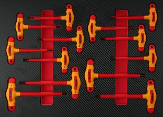 Шафа інструментальна діелектрична 10000В (пересувна) 118шт. (Big Arrow)