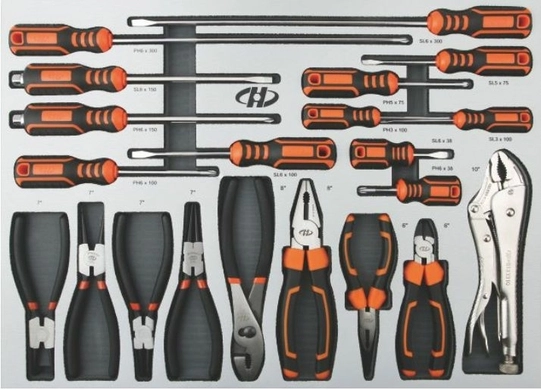 Шафа інструментальна з робочою поверхнею (пересувна) 426шт. (Big Arrow)