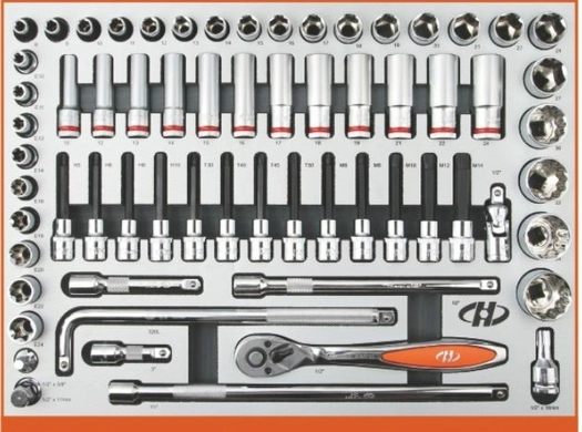 Шкаф инструментальный (передвижной) 396ед. (Big Arrow)