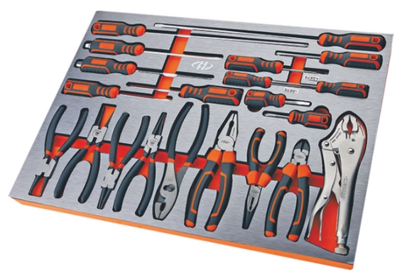 Шкаф инструментальный (передвижной) 446ед. (Big Arrow)