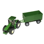 Модель трактор John Deere 9630 с прицепом 1:50 (SIKU)