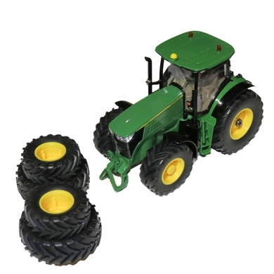 Модель трактора John Deere 7290R на сдвоинных колесах с управлением через Bluetooth 1:32 (SIKU)