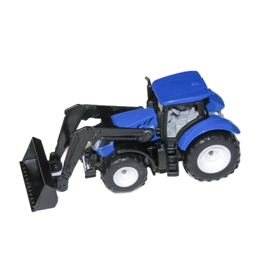Модель трактора New Holland с фронтальным погрузчиком 1:87 (SIKU)