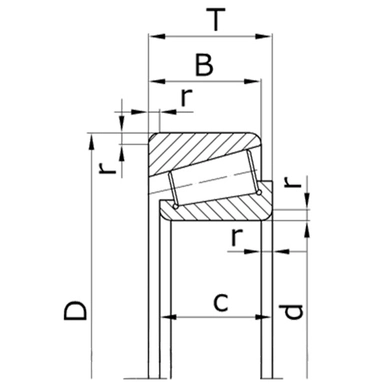 Подшипник 7512 (LBP-SKF)-Украина