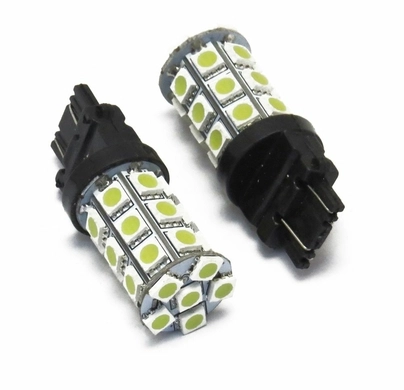 Лампа указателя поворотов LED 12V 27/7W (2 шт) (H133384/21.24719), JD