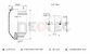 Пневмобалон TRAILOR, FRUEHAUF, SMB (без стакана) 4159NP05 (Neotec)