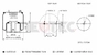 Пневмобалон MAN TGL 04.2005 - 03.2022 (зі стаканом) (метал) 4862N1P02 (Neotec)