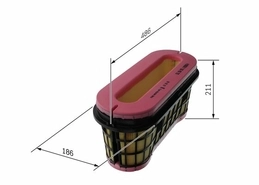 Фильтр воздушный MERCEDES ACTROS MP4 / MP5 (BOSCH)