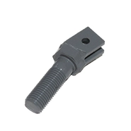 Кронштейн металевий різьбовий [M30X90 D12 ZN, Рубин 9, Лемкен] HEAVY-PARTS ORIGINAL