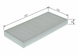 Фільтр салону MAN TGL, TGM, TGS, TGX (2020-) (BOSCH)