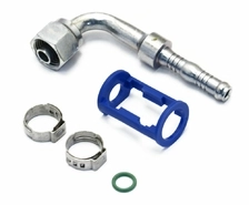 Фитинг в сборе 90.FO.06R-06В.22bc(2 клипсы+кольцо+держатель)