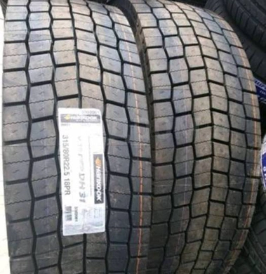 Шина 315/80R22.5 DH31 18 cл 156/150L M+S (Hankook) ведущие