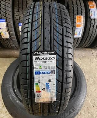 Шина 215/60R16 Premiorri Solazo 95V Tubeless (БцШЗ) літо