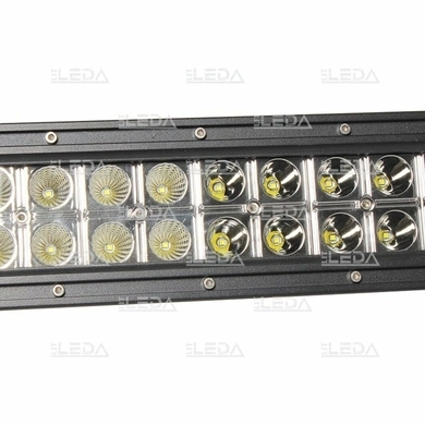 Фара рабочая, LED-BAR 120W (12/24В) "люстра" (гибридный луч) (LITLEDA)