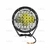 Фара рабочая, LED 68W+5W (12/24В) круглая (гибридный луч+анг. глазки) (LITLEDA)