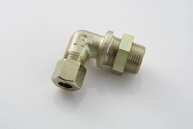 Фитинг угловой (D 8 x M16) (Peters)
