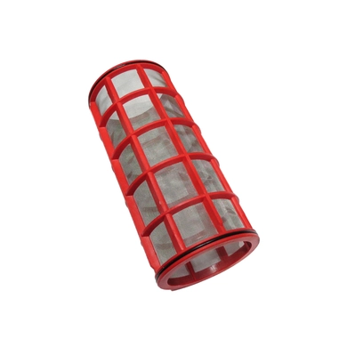 Сетка фильтра всасывающего 400-800 л/мин (145х320мм, 32 MESH, красная) (04008059/ZF898), ARAG