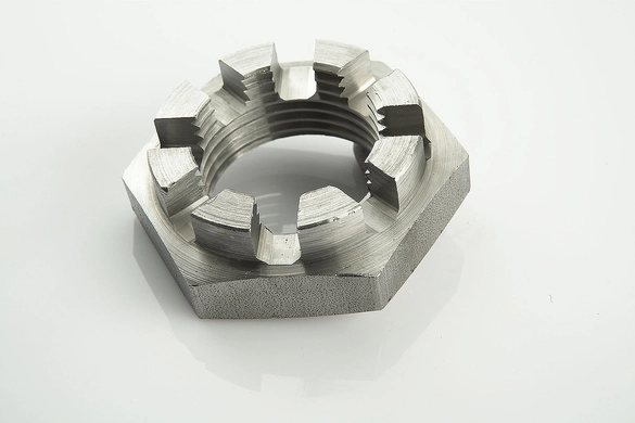 Гайка корончатая  M24x1,5 (Peters)