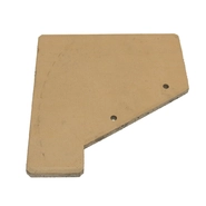 Уголок резиновый крайний улавливателя початков, Fantini LH3-LH03