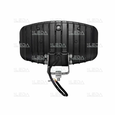 Фара рабочая, LED 64W (12/24В) овал (гибридный луч) (LITLEDA)