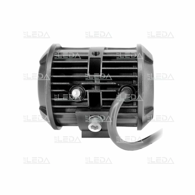 Фара рабочая, LED 18W (12/24В) прямоугольная компакт (гибридный луч) (LITLEDA)