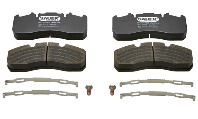 Колодка гальмівна WVA 29173, 29203, 29272 (для Elsa 225-1 - 22,5") (SAUER)