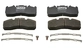 Колодка гальмівна WVA 29173, 29203, 29272 (для Elsa 225-1 - 22,5") (SAUER)