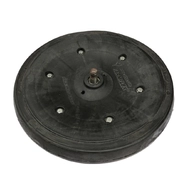 Колесо прикотуюче 330x50 мм (пластик)