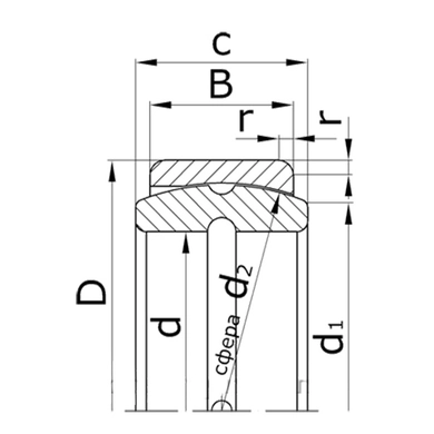 Подшипник ШС-17