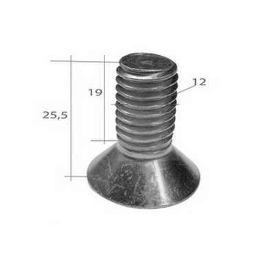 Болт кріплення тримача ножа косарки (М12х25) Z-169 (Польща)