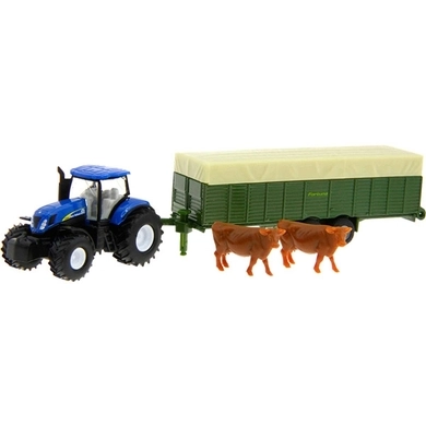 Модель трактора John Deere із прес-підбирачем M1:87 (SIKU)