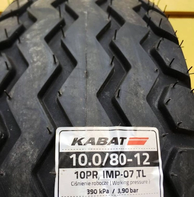 Шина с/х 10.0/80-12 IMP-07 10 сл 117A8 Tubeless (Kabat)