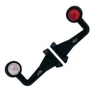 Габаритный фонарь правый LED (рог длинный 90 градусов)