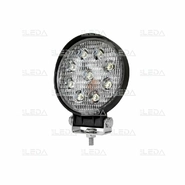 Фара рабочая, LED 24W (12/24В) круглая (8x3W/узкий луч 30°) (LITLEDA)