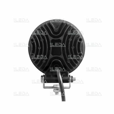 Фара рабочая, LED 24W (12/24В) круглая (8x3W/узкий луч 30°) (LITLEDA)