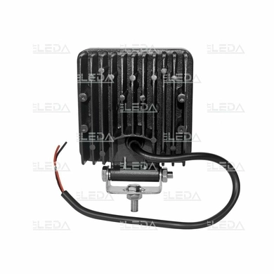 Фара рабочая, LED 48W (12/24В) квадратная (16x3W/широкий луч 60°) (LITLEDA)