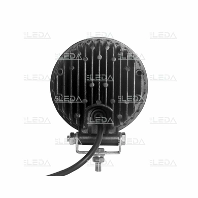 Фара рабочая, LED 42W (12/24В) круглая (14x3W/широкий луч 60°) (LITLEDA)