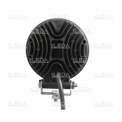 Фара рабочая, LED 27W (12/24В) круглая (9x3W/широкий луч 60°) (LITLEDA)