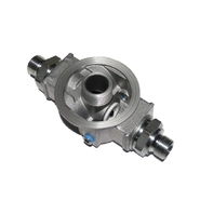 Корпус кріпл. фільтра гідравлічного КПП ХТЗ-17221, ХТЗ-242, ХТЗ-243 (вир-во Італія)