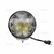 Фара рабочая, LED 36W (12/24В) круглая (12x3W/гибридный луч) (2 функции) (LITLEDA)