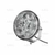 Фара рабочая, LED 36W (12/24В) круглая (12x3W/гибридный луч) (2 функции) (LITLEDA)