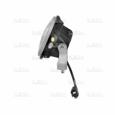 Фара рабочая, LED 36W (12/24В) круглая (12x3W/гибридный луч) (2 функции) (LITLEDA)