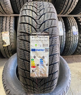 Шина 205/60R16 Premiorri ViaMaggiore 92T Tubeless (БцШЗ) зима