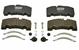 Колодка тормозная WVA 29308, 29271, 29264 BPW (для SK7 - 22,5") (SAUER)