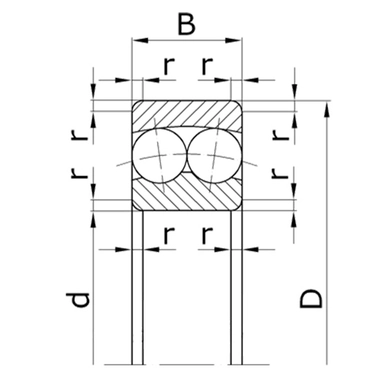 Подшипник 1306 FBJ (Японія)