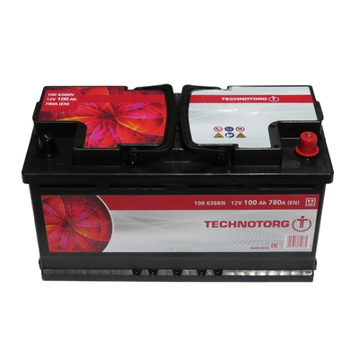 Акумулятор  6ст-100 (6ст-92) (+ справа)(Technotorg)