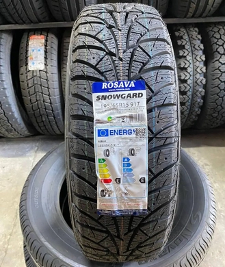 Шина 195/65R15 Snowgard 91T Tubeless (БцШЗ) зима